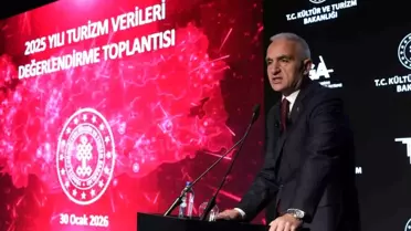 2025 Turizm Geliri 65,2 Milyar Dolar Oldu: Bakan Ersoy'tan Rekor Ziyaretçi Sayısı
