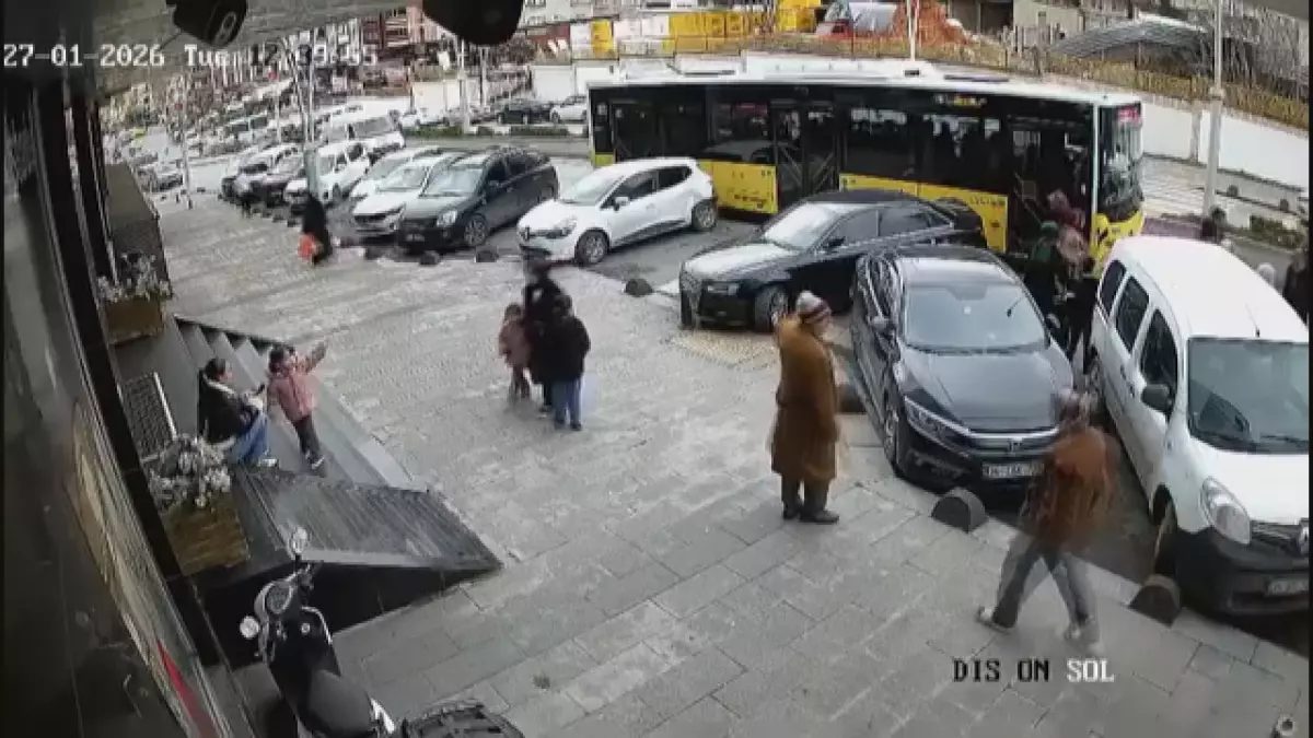 Esenler'de İETT otobüsü kazası