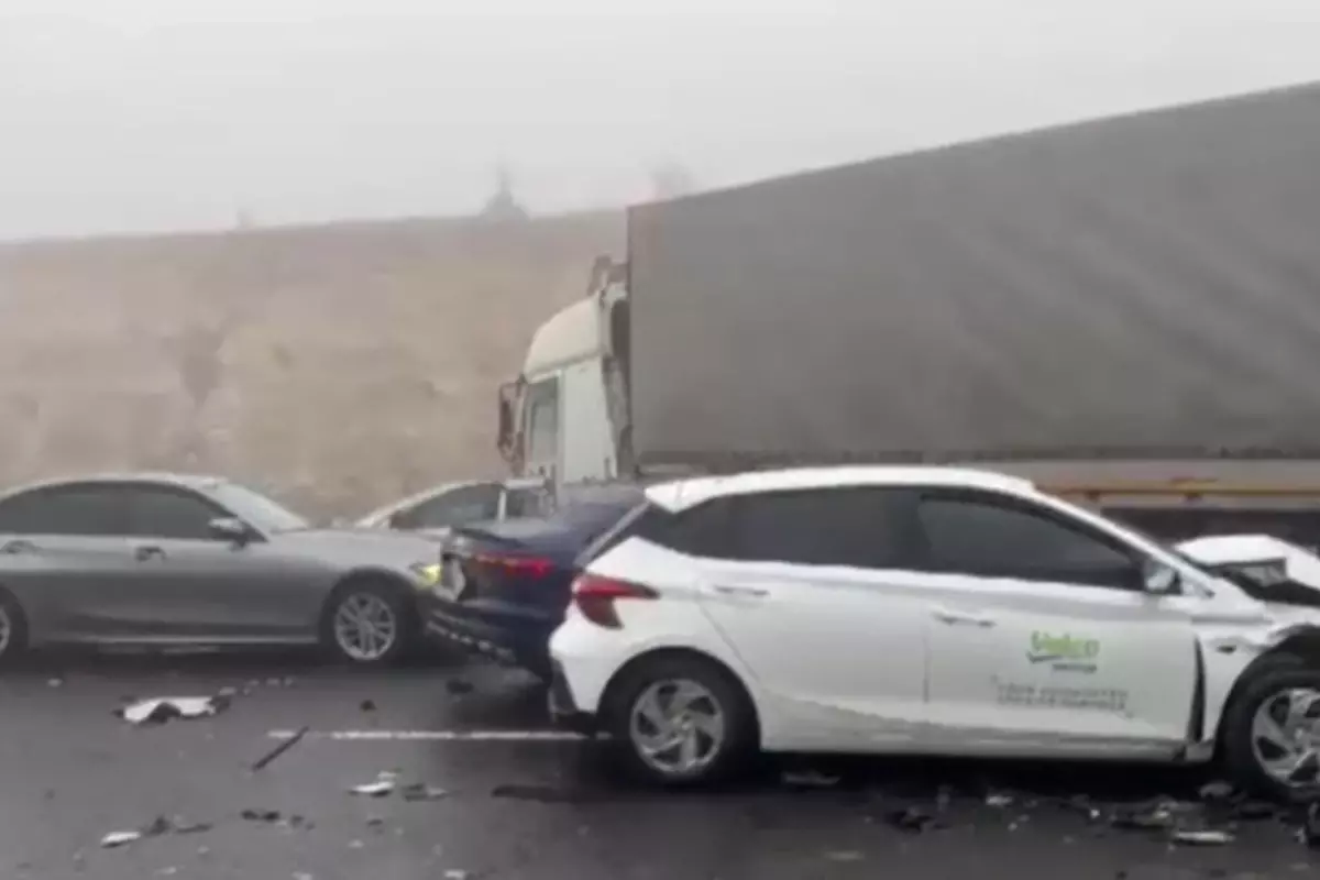 Gaziantep'te zincirleme trafik kazası