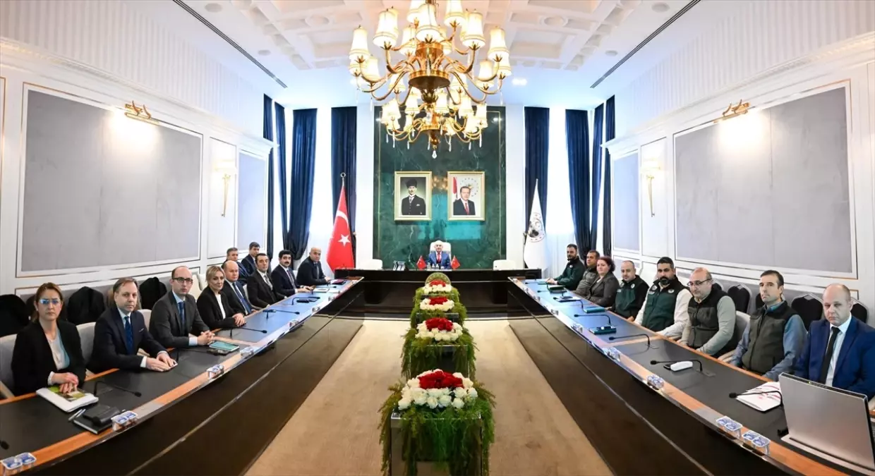 Kırklareli'de Tarım ve Hayvancılık Koordinasyon Toplantısı Gerçekleşti