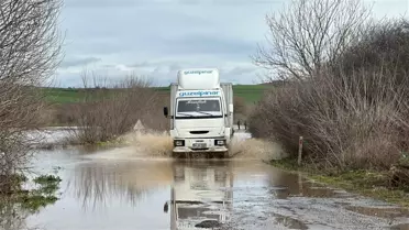 Edirne'de Şiddetli Sağanak ve Sel Tehdidi: Tunca Nehri Kritik Seviyede