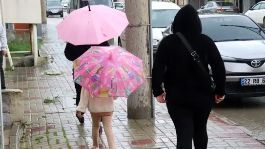 Trakya’da sıcaklık düşüş haritası