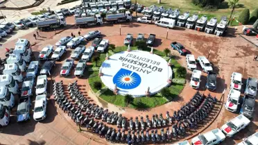 Antalya Büyükşehir Belediyesi 256 yeni araçla hizmet kapasitesini ikiye katladı