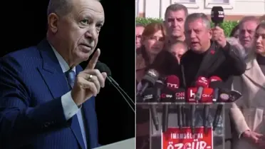 Erdoğan, Özel’in Mikrofon Tokatlamasına Sert Çıkış Yaptı
