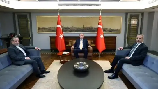 Erdoğan ve Erakçi'nin toplantı anı
