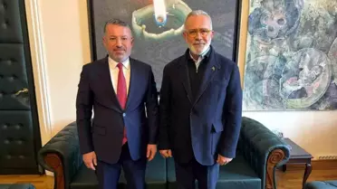 Rektör Fatih Kırışık, Ankara’da TBMM Başkanı ve AK Parti Grup Başkan Vekili ile Proje Görüşmelerinde