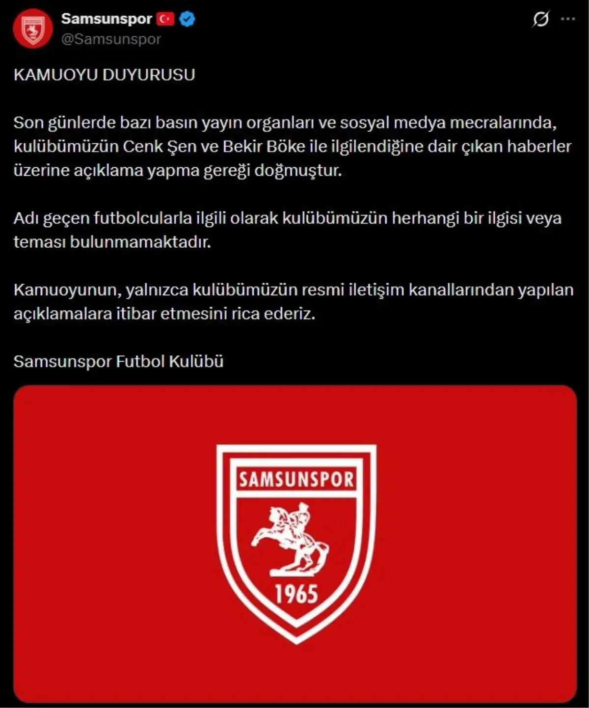 Samsunspor kulübü