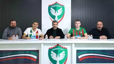 Amed Sportif, Oleksandr Syrota ve Zdravko Dimitrov’u Kadrosuna Katıyor