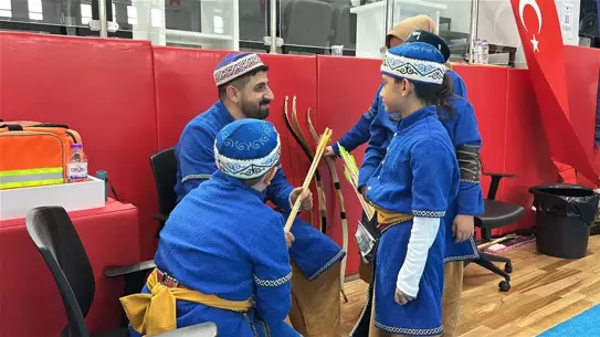 Okçuluk müsabakalarından bir an