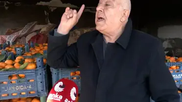 Hatay’da Mandalina Üreticisi Niyazi Arslan’dan Şok İsyan: 1 Ton Satıp 1 Kilo Kıyma Alacak