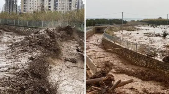 Mersin’de Şiddetli Yağış Sel Felaketine Yol Açtı: Görüntüler Şaşırtıyor
