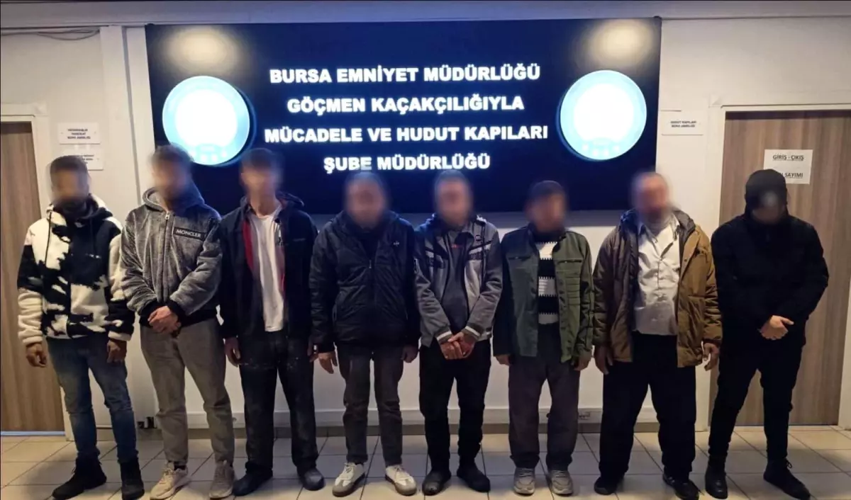 Bursa’da kaçak yabancı işçi operasyonu