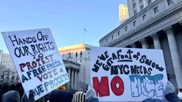 ABD'de Göçmenlik Karşıtı Gösteri: Binlercesi “İş Yok, Okul Yok” Dedi