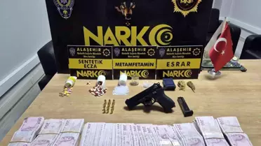 Manisa’nın Alaşehir İlçesinde Uyuşturucu Operasyonu: Bir Şüpheli Tutuklandı