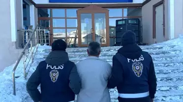 Erzurum'da 13 Yıl Hapis Cezalı Aranan Kişi Yakalandı