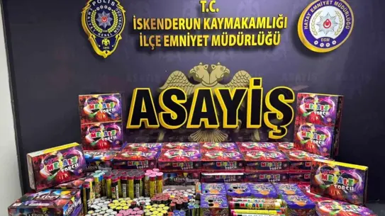 İskenderun’da Patlayıcı Madde Satışı Yapan 10 İşyerine Güvenlik Birimleri Denetimi