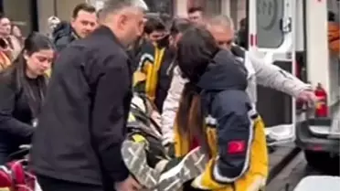 Zonguldak'ta Mağaza Merdiveninde Düşen Kadın Ağır Yaralandı