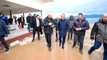 Ulaşlı’da Kıyı Şeridi, Kafe ve Karayolu Alt Geçidi Projeleri Yaz Sezonuna Hazır