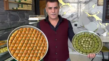 Ramazan’da Gaziantep’in Baklava Dükkanları Artan Talebi Karşılama Çabası