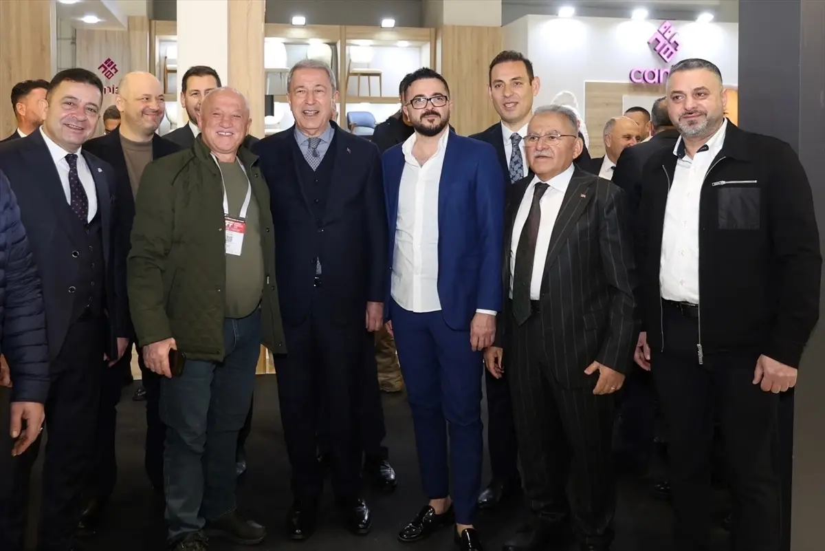 Kayseri Mobilya Fuarı açılış töreni