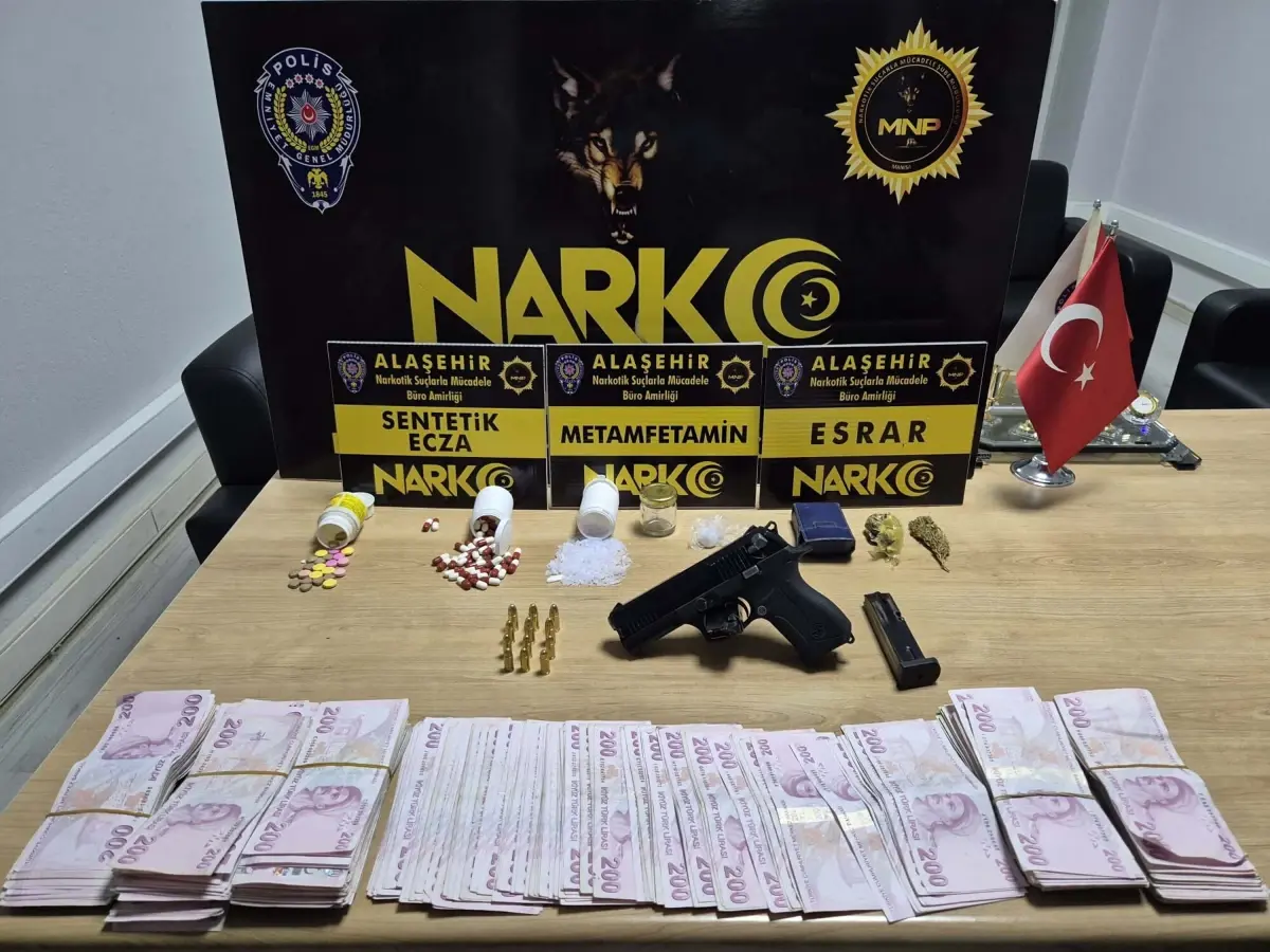 Alaşehir'de Uyuşturucu Satışıyla Mücadelede Yeni Gelişme: Şüpheli Tutuklandı