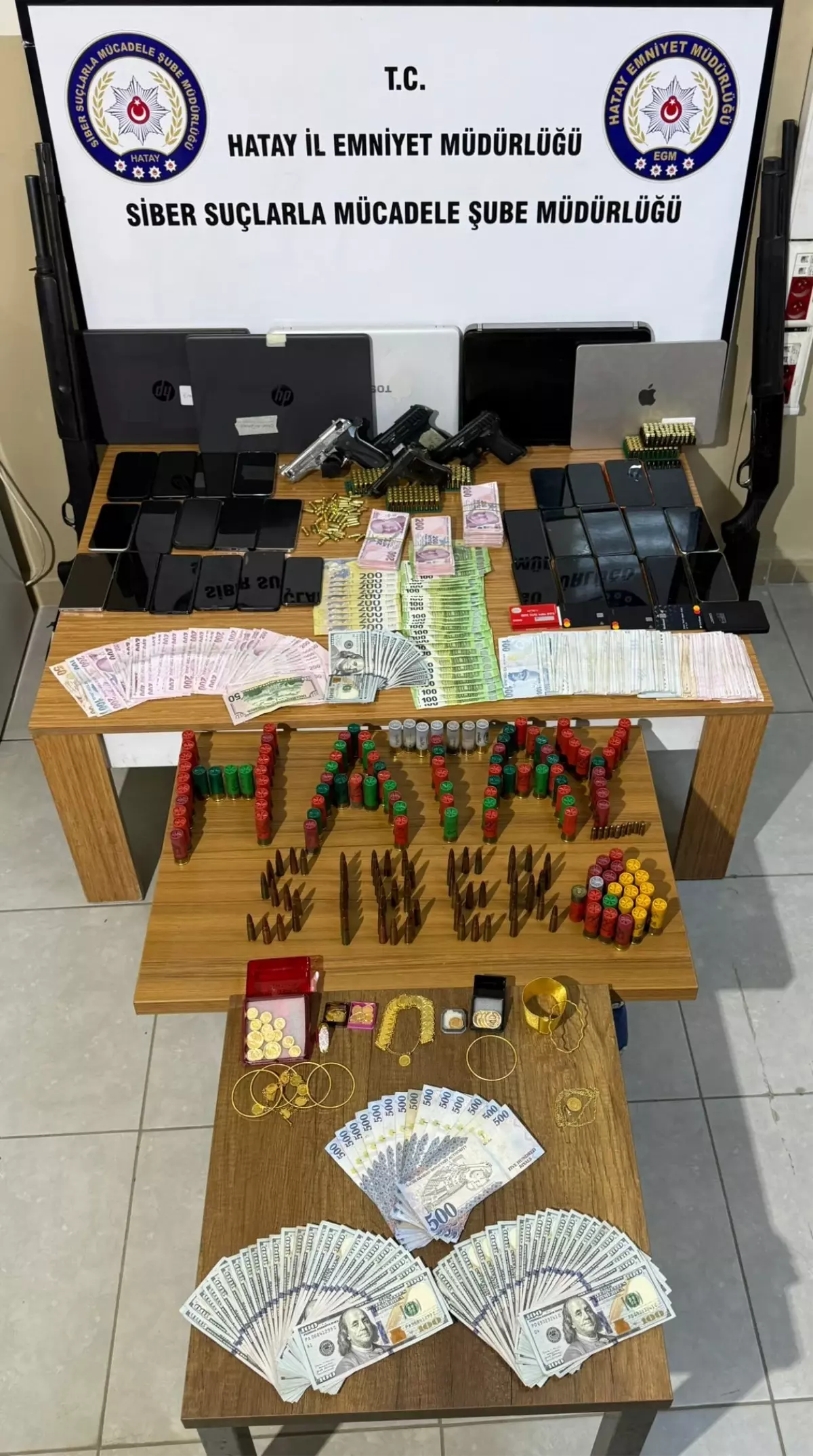 Hatay'da yasa dışı bahis operasyonu