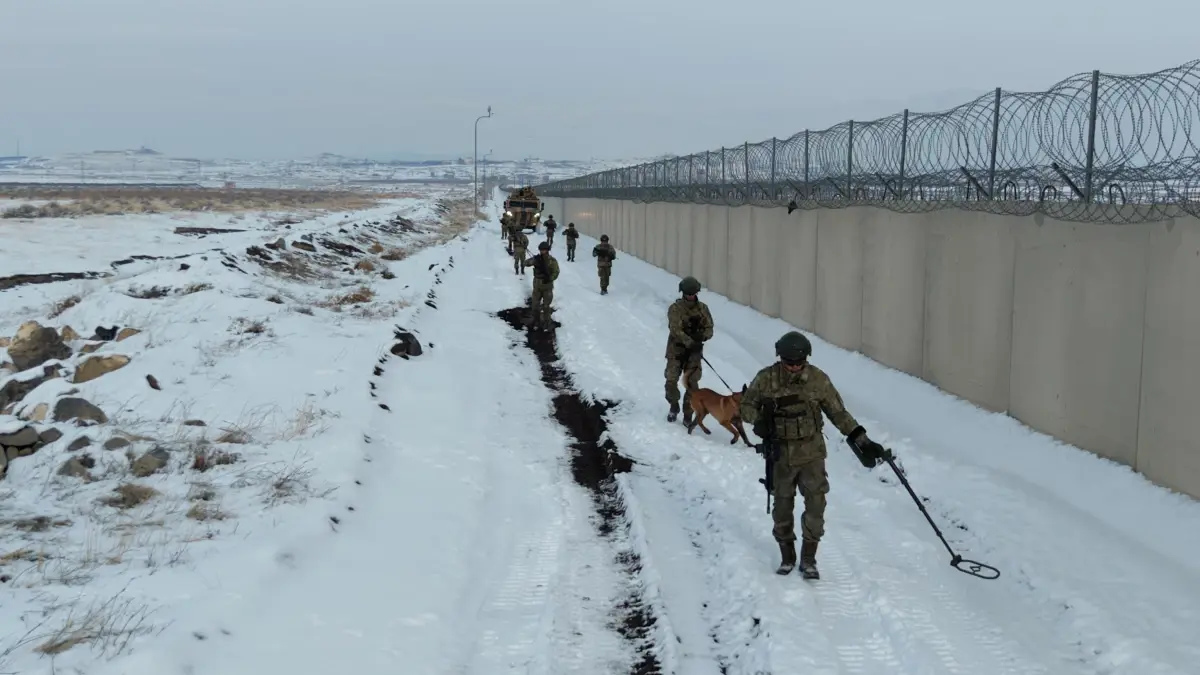 Hudut Kartalları İğdır’da 7/24 Sınır Güvenliğini Sağlıyor
