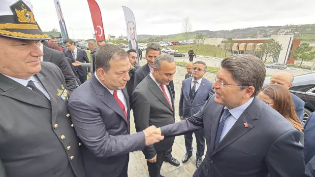 Bakan Tunç konuşma anı