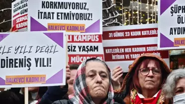 Kadın Platformu, Ülker Koçak Cinayetine Karşı Ulusal Protesto Düzenledi
