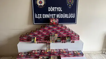 Dörtyol’da Polis, Piroteknik Maddelere Yönelik Denetim Gerçekleştirdi
