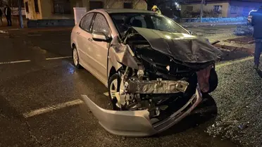 Kayseri'de Araç Çarpışması Sonucu 4 Kişi Hastaneye Kaldırıldı
