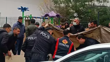 Çökme anındaki balkon