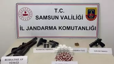 Samsun Canik’te Uyuşturucu ve Silah Operasyonu: 2 Şüpheli Tutuklandı