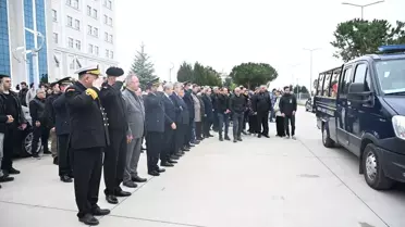 Samsun’da Polis Başmüfettişi Musa Bozkurt’un Cenazesi Duygusal Anlarla Veda Etti