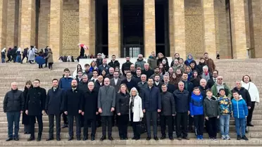 Samsun Balkan Türkleri Derneği, 103. Nüfus Mübadelesi Anısına Anıtkabir'i Ziyaret Etti