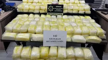 Cizre'de Büyük Uyuşturucu Operasyonu: 142 Kg Sentetik Madde Ele Geçirildi