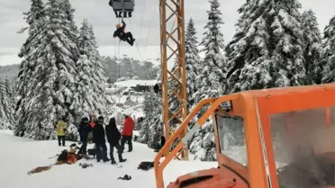 Uludağ’da Telesiyej Arızası: 50 Yolcu Güvenli Şekilde Tahliye Edildi