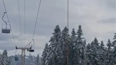 Uludağ’da Telesiyej Arızası Sonrası Kurtarma Operasyonu Başladı