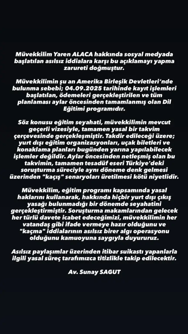 Operasyon sonrası polis açıklaması