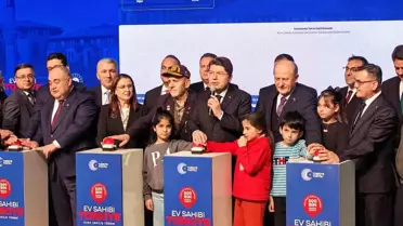 Yılmaz Tunç, Bartın’da 1620 Konutluk TOKİ Projesine Katıldı