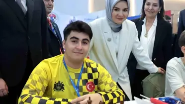 Bakan Göktaş, Şampiyon Miraç Melih Topuz'u Kutladı: Türkiye'nin Yıldızları Parladı