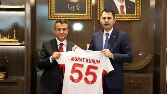 Samsun’da Bakan Kurum, Şehrin Yeni Projelerini Yerinde İnceledi