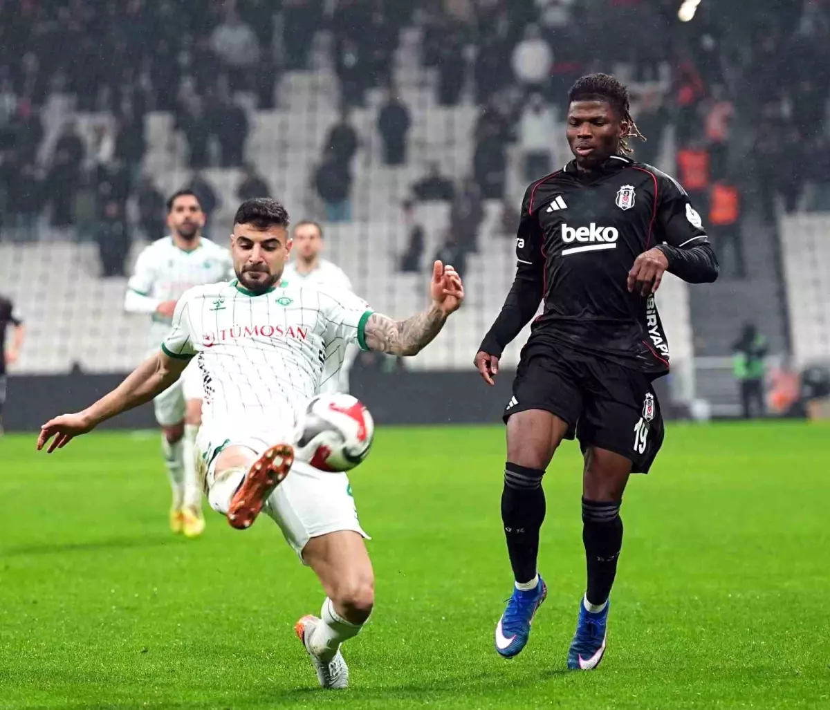 Beşiktaş, Konyaspor'u 2-1 Mağlup Ederek 3 Puan Kazandı