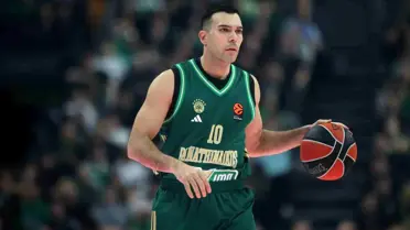 Panathinaikos'un Kostas Sloukas, EuroLeague 25. Hafta MVP'sini Tekrar Kazandı
