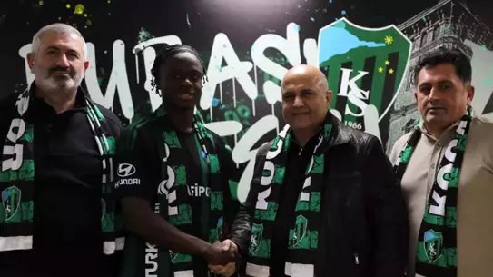 Kocaelispor, Mahamadou Susoho'yu 2,5 Yıllık Sözleşmeyle Kadrosuna Katıyor