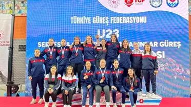 Trabzon'da U23 Kadınlar Güreş Şampiyonası Tamamlandı: Yalova Termal Belediyespor Birinci Oldu