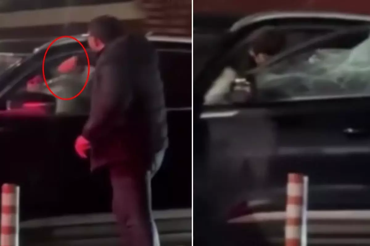 Başakşehir'de Şok Olay: Cip Camı Yumrukla Kırıldı, Görgü Tanıkları Olayı İzledi