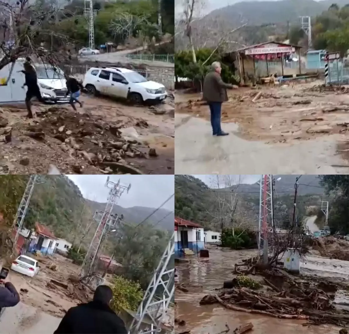 Mersin’de Şiddetli Sel: Vatandaşların Korku Dolu Anlatımları ve Kurtarma Çalışmaları