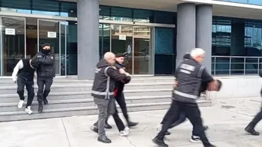 Operasyon sonrası polis ekiplerinin saha çalışması