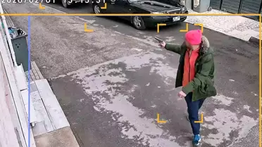 Saldırının kamera kaydı